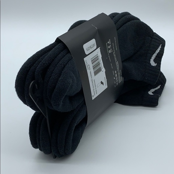 NIKE EVERYDAY COTTON CUSHIONED LOW TRAINING SOCKS - Picture 12 of 16